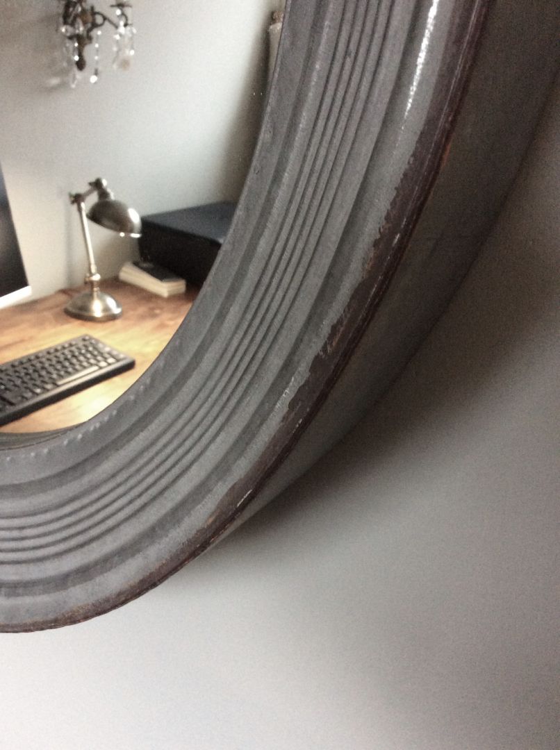 hand painted furniture mirrors for sale zinc rounded mirror