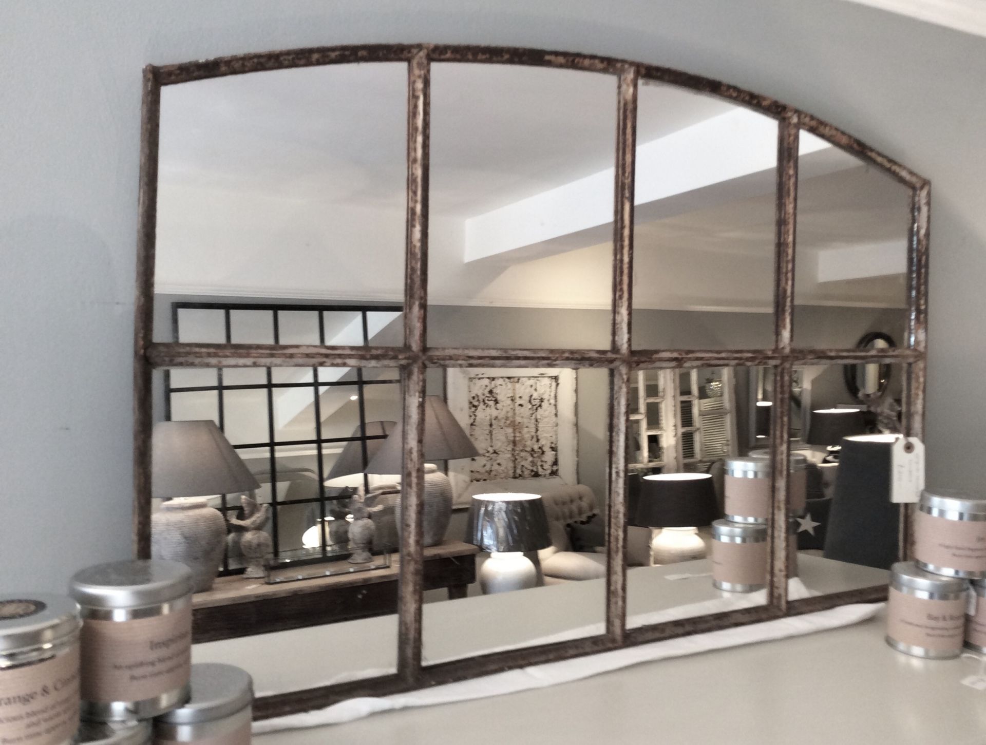 Hand Painted Furniture Mirrors For Sale Vintage Metal Mirror