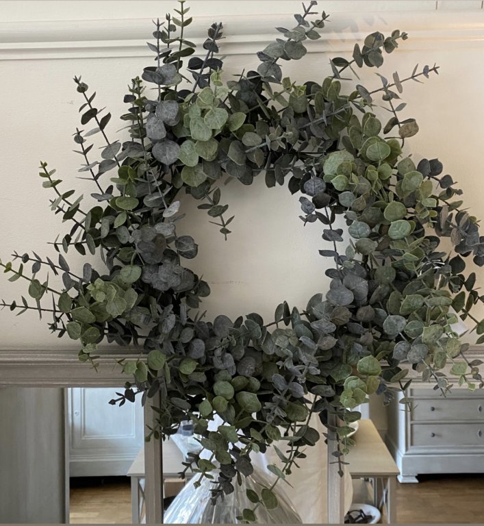 Faux Eucalyptus Wreath