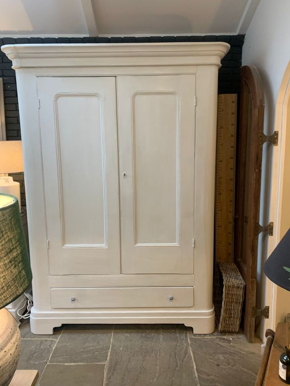 Old Large English Wardrobe