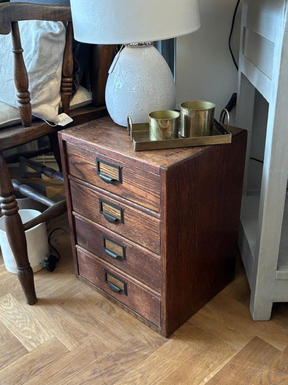 Wooden Set Of Filing Drawers