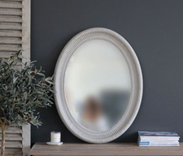 Large Oval Mirror