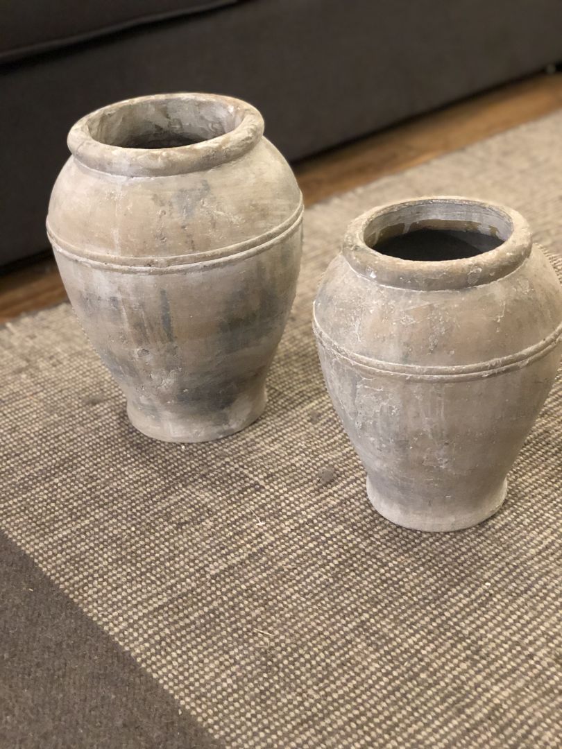 Hand Painted Furniture Accessories For Sale Stone Vases Pepperbox Interiors