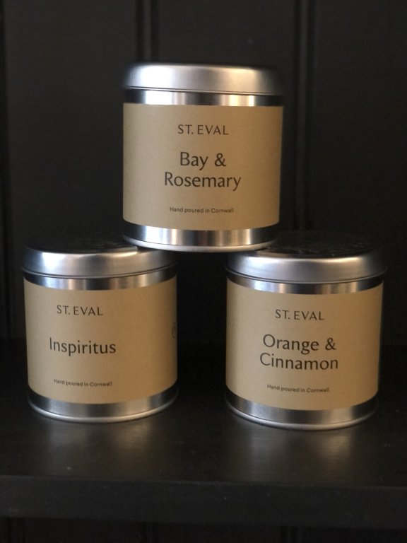 St Eval Tin Candles 