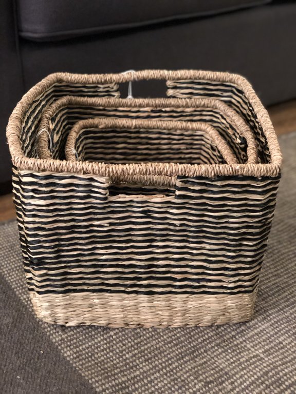 Set Of 3 Baskets 