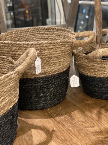 Two Tone Sea Grass Baskets